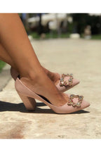 Zapato Cinderella Nude 10 cms
