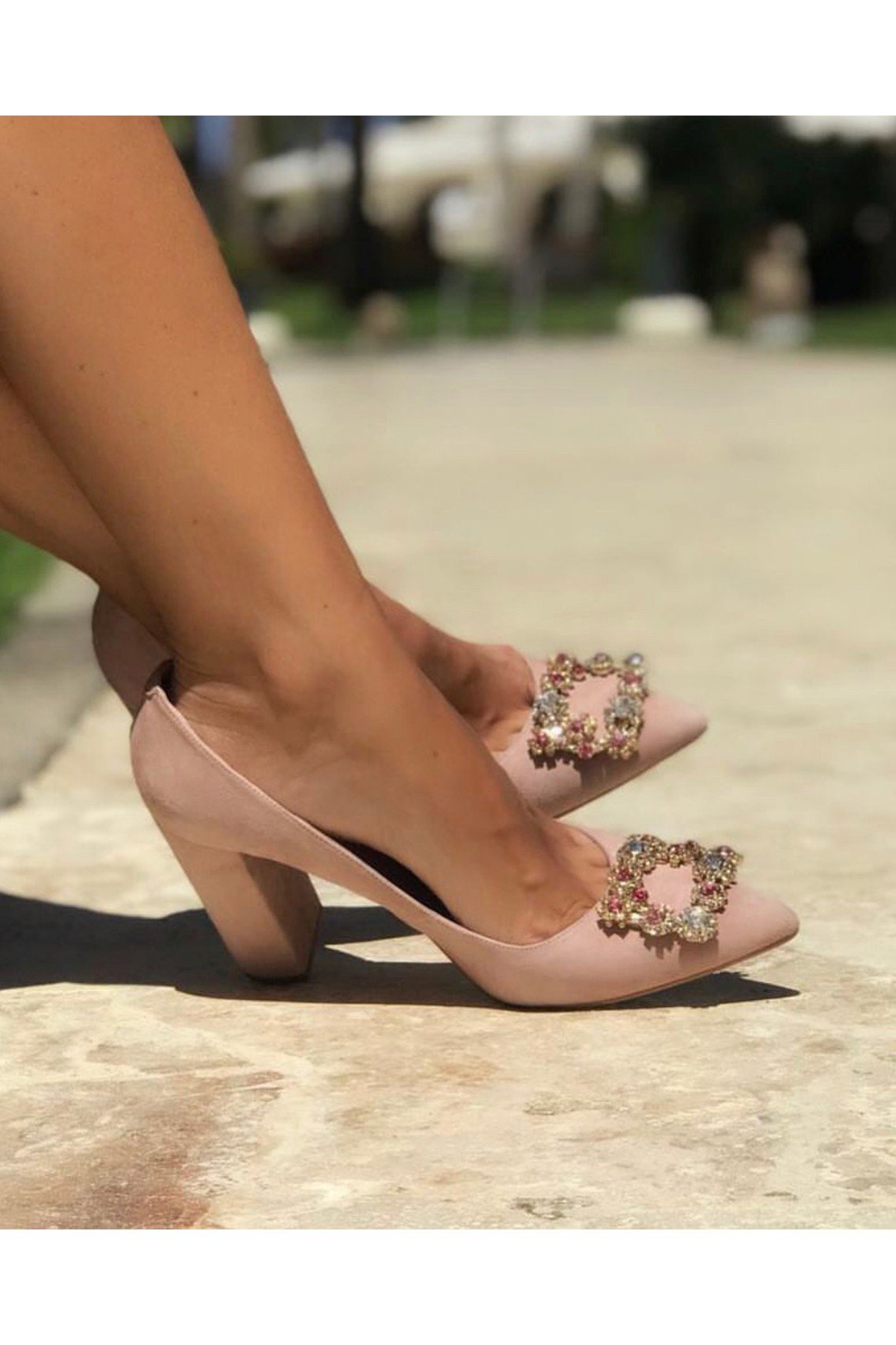 Zapato Cinderella Nude 10 cms