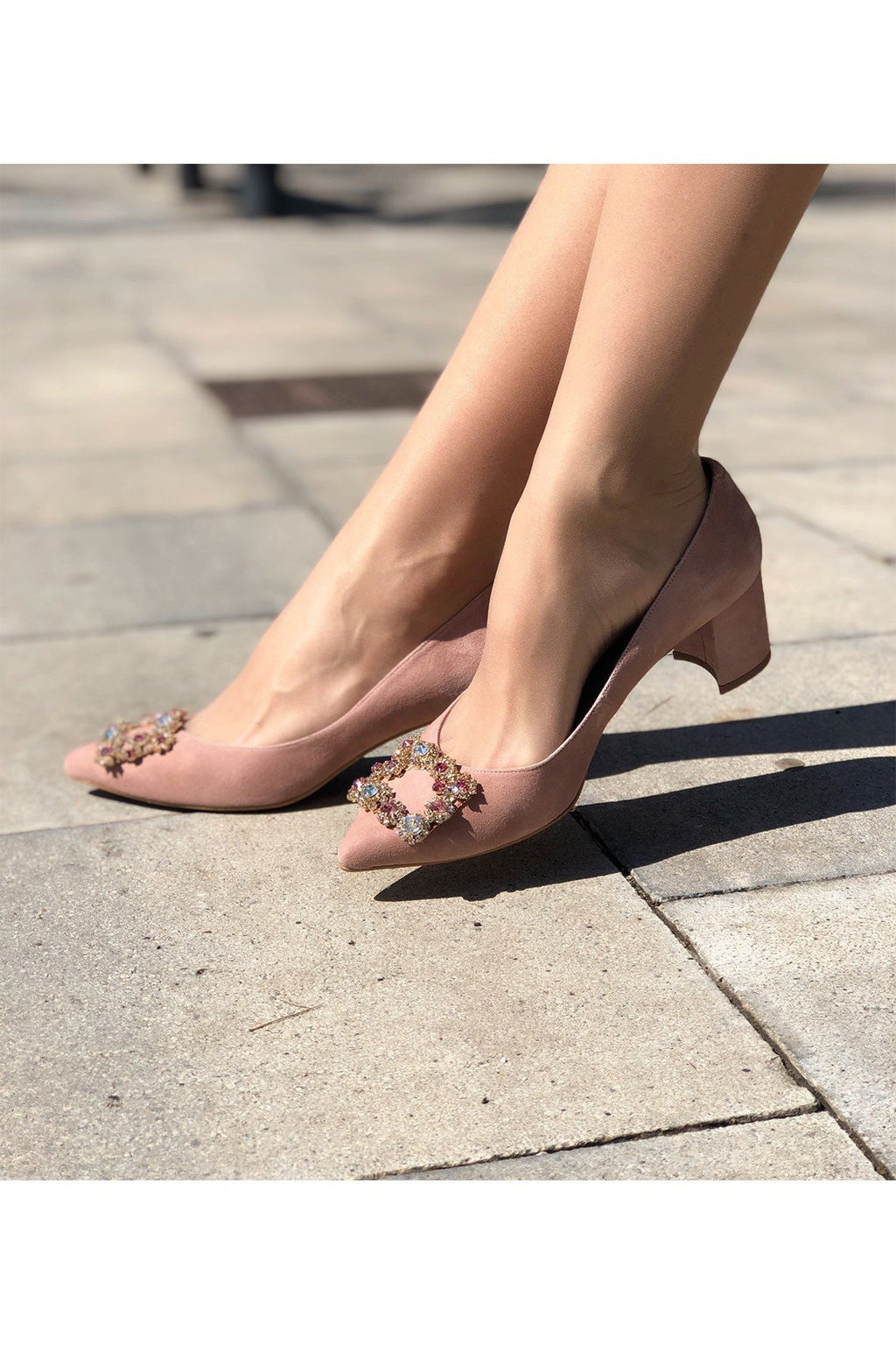 Zapato Cinderella Nude 6 cms