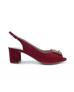 Sandalia Cinderella Rojo 6 cms