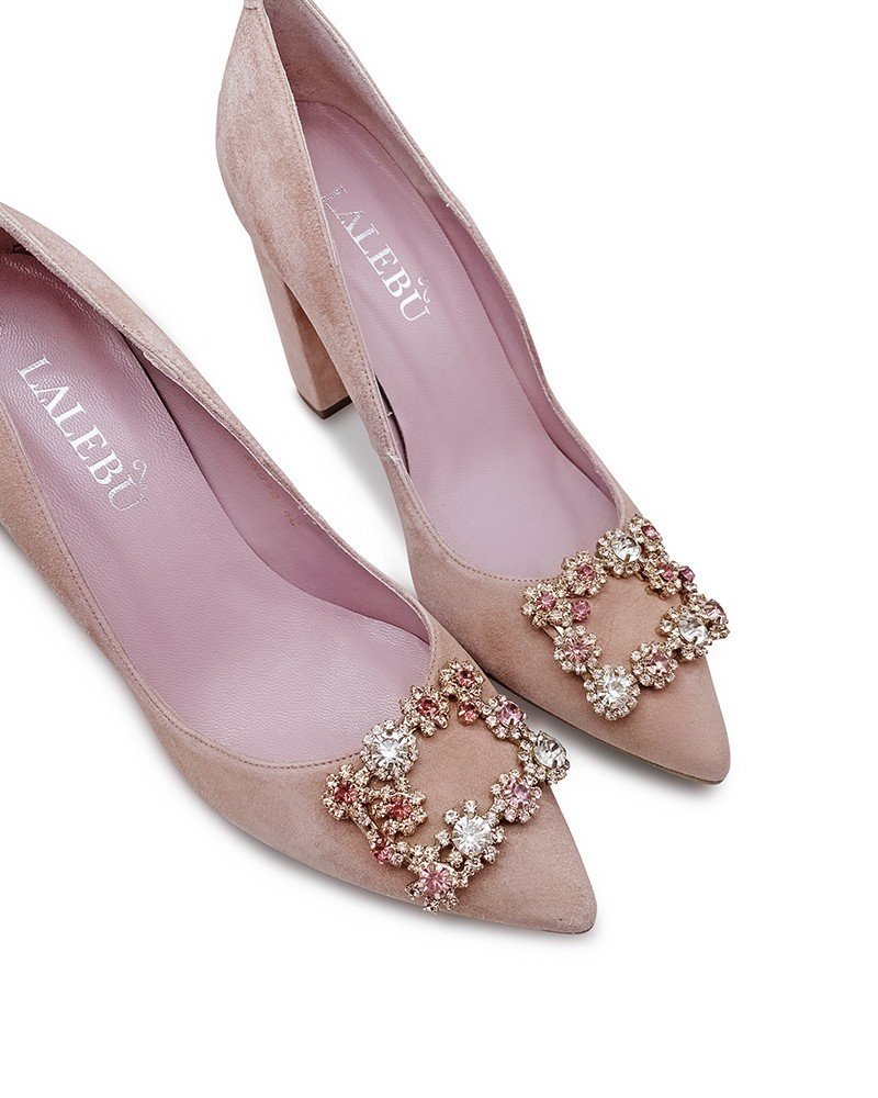 Zapato Cinderella Nude 10 cms