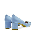 Zapato Cinderella Azul 6 cms