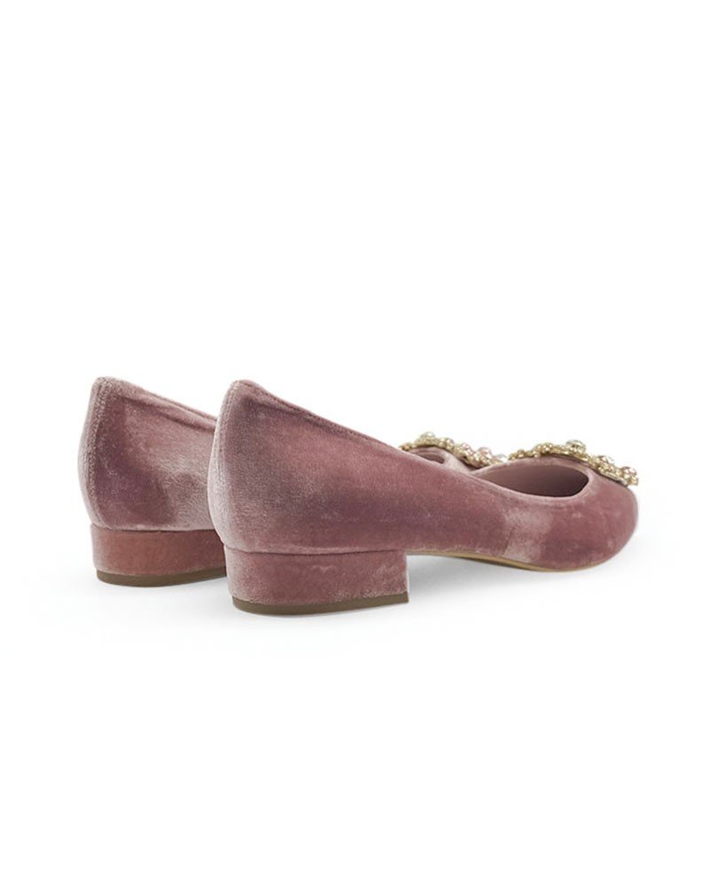 Cinderella plano terciopelo rosa