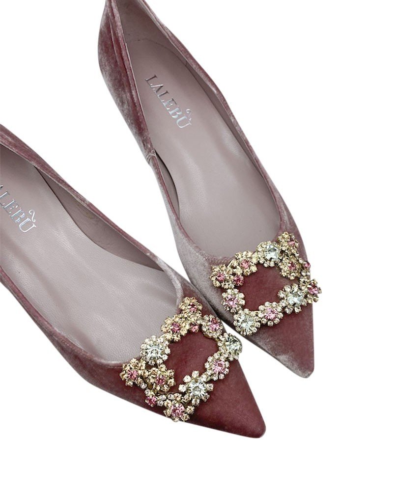 Cinderella plano terciopelo rosa