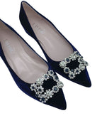 Cinderella plano terciopelo azul