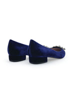 Cinderella plano terciopelo azul
