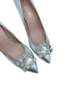 Zapato Cinderella Plata 8 cms