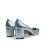 Zapato Cinderella Plata 6 cms