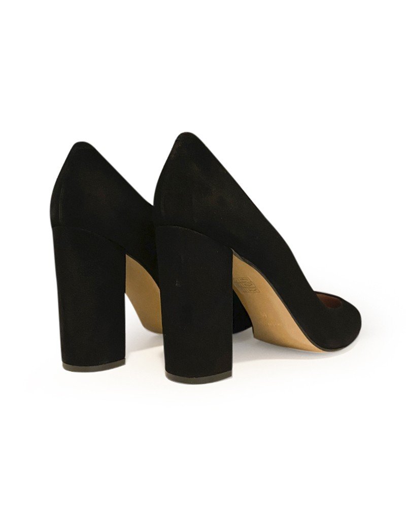 Zapato Básico Negro 10 cms