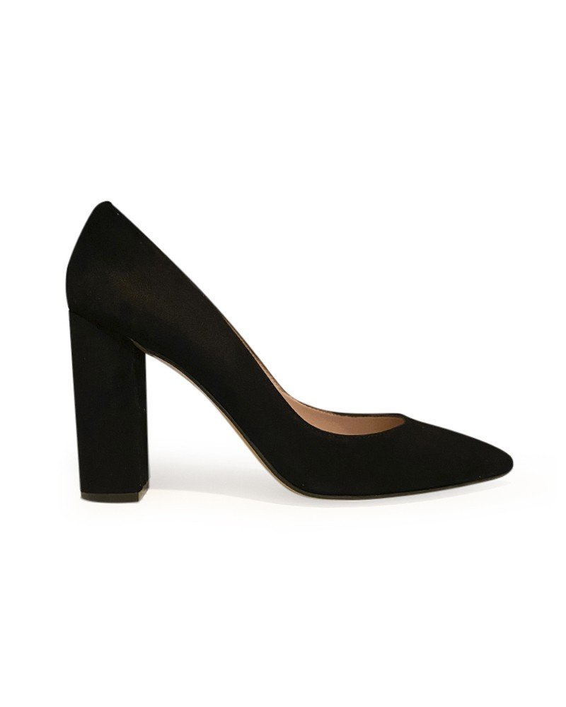 Zapato Básico Negro 10 cms