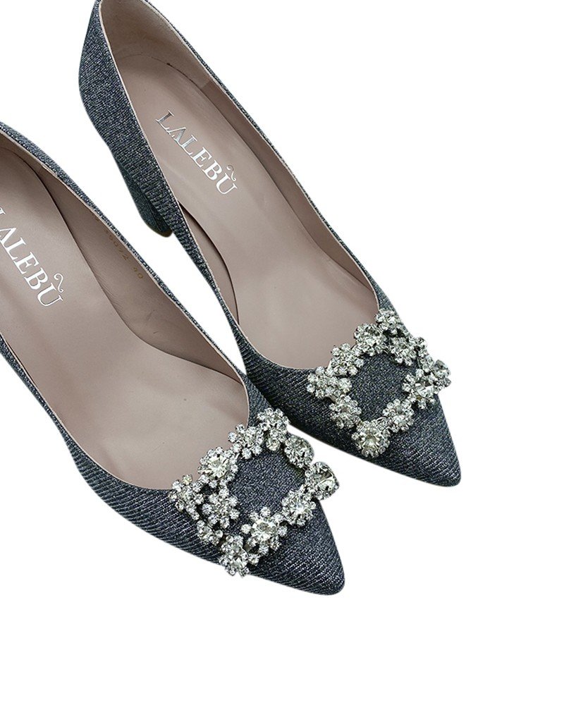 Zapato Cinderella Brillo 8 cms