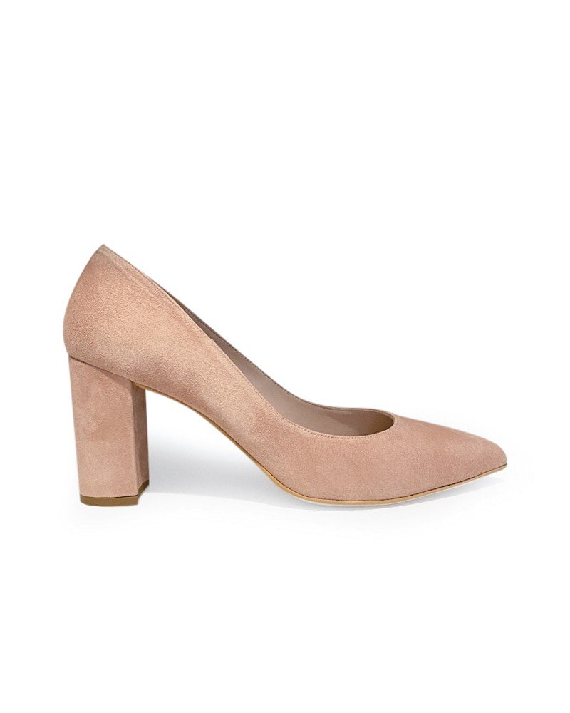 Zapato Básico Nude 8 cms