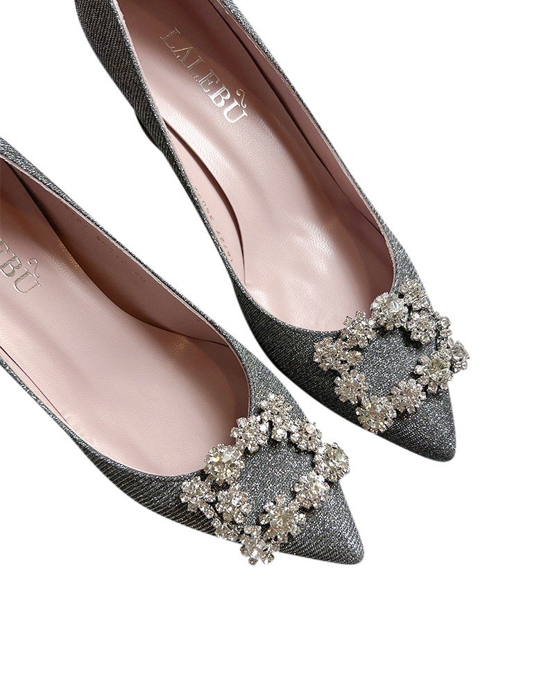 Zapato Cinderella Brillo 6 cms
