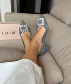 Zapato Cinderella Brillo 6 cms