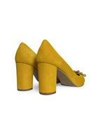Zapato Cinderella mostaza 8 cms