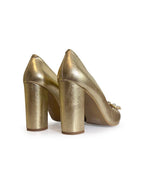 Zapato Cinderella dorado 10 cms