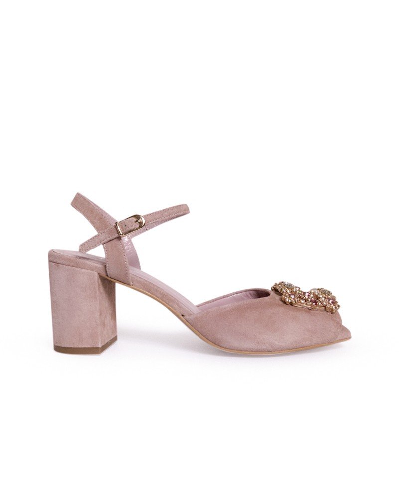Sandalia Cinderella Nude 7 cms