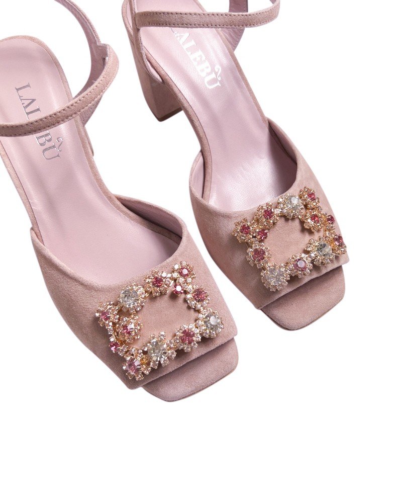 Sandalia Cinderella Nude 7 cms
