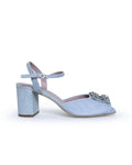 Sandalia Cinderella Azul 7 cms
