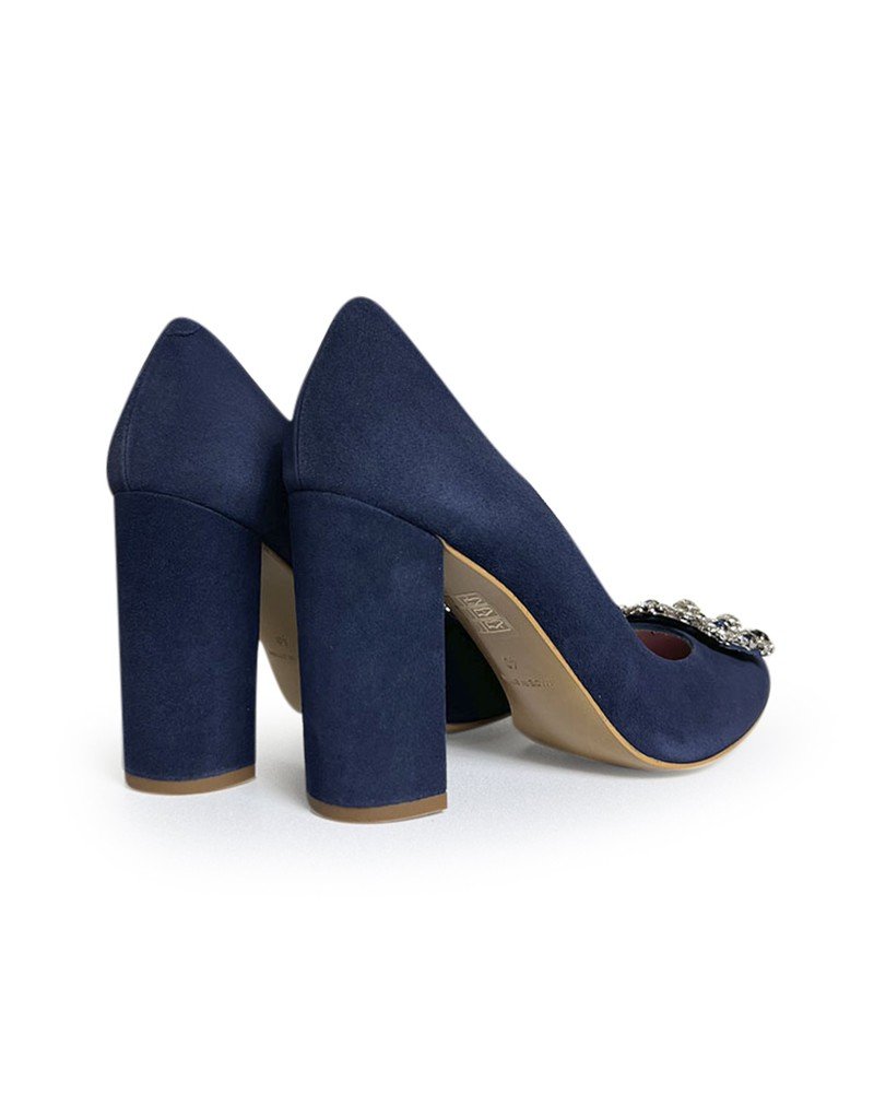 Zapato Cinderella Marino 10 cms