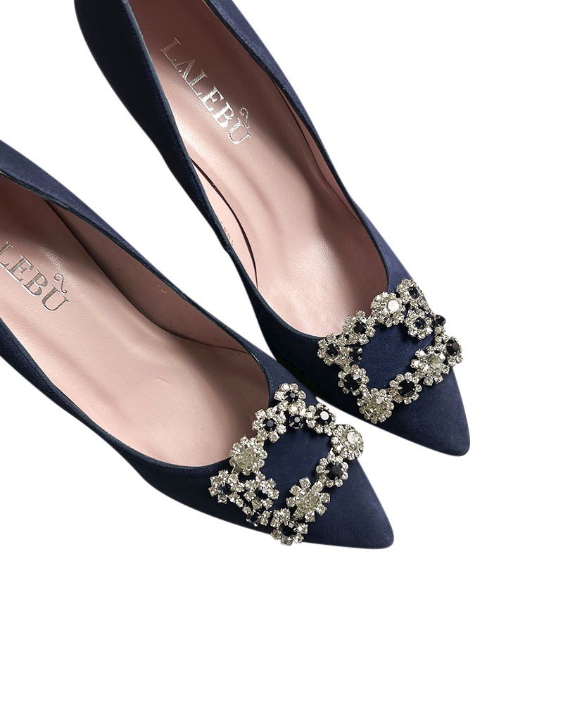 Zapato Cinderella Marino 10 cms