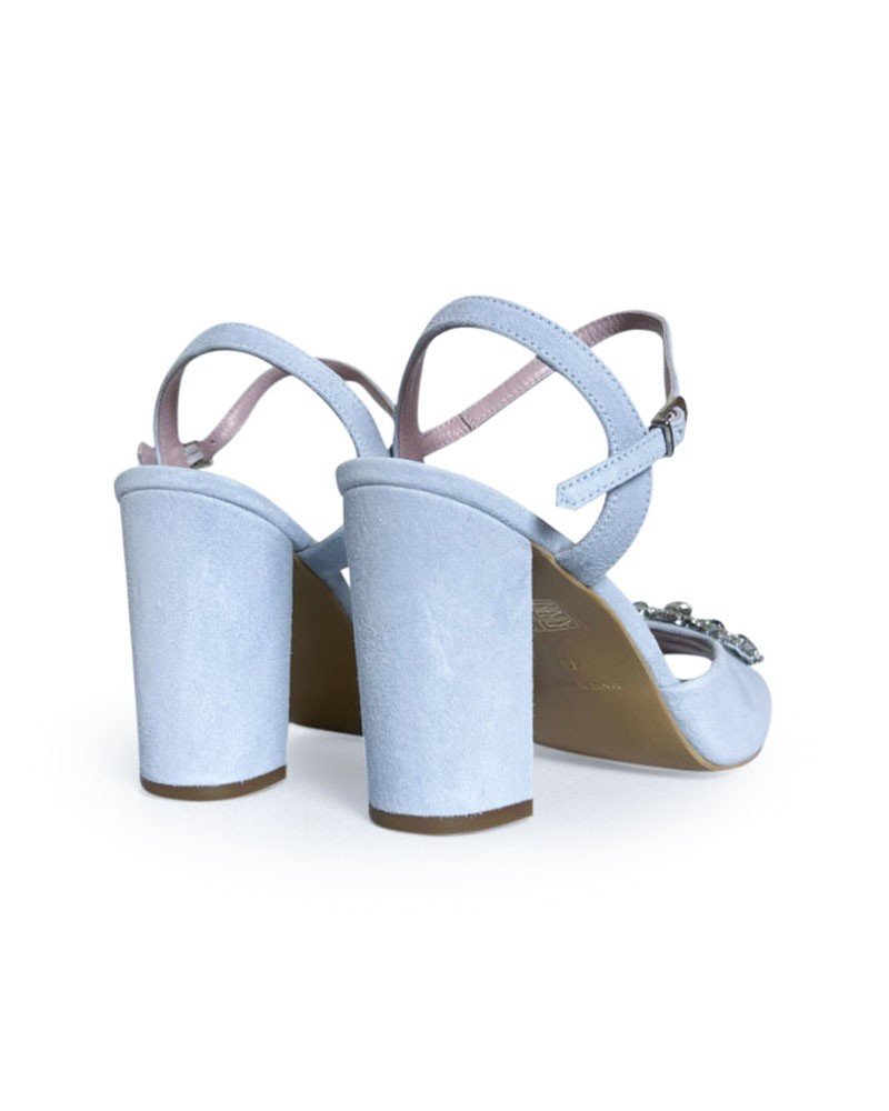 Sandalia Cinderella Azul 10 cms