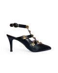 Zapato tachuelas black 8,5 cms