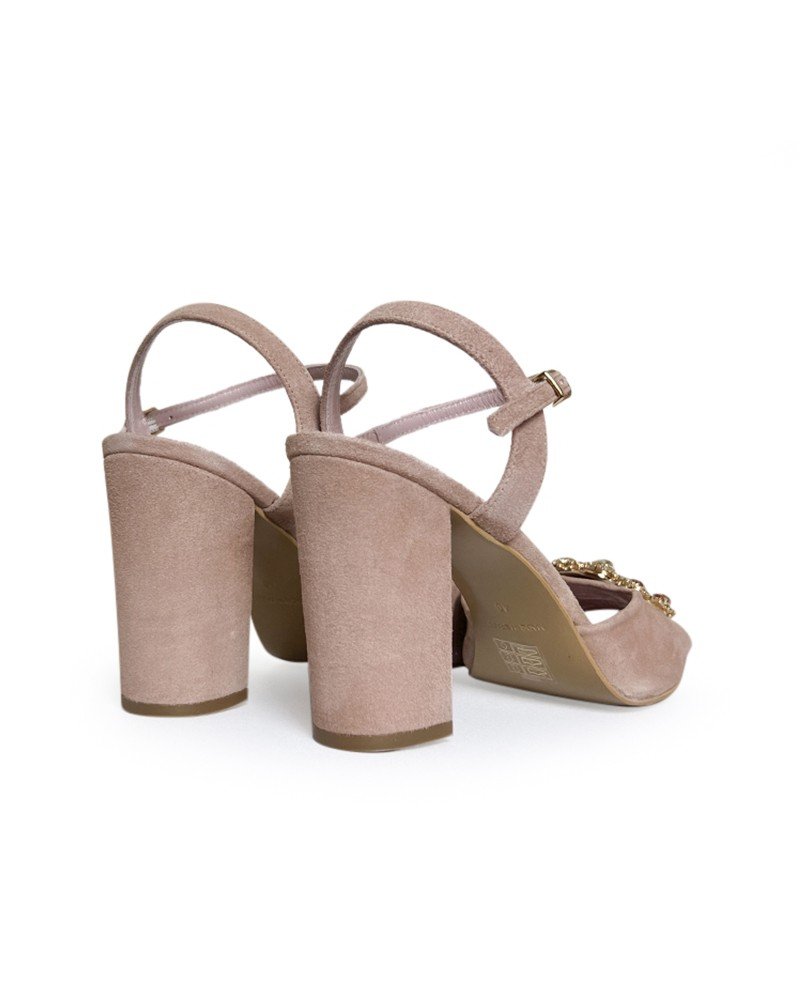 Sandalia Cinderella Nude 10 cms