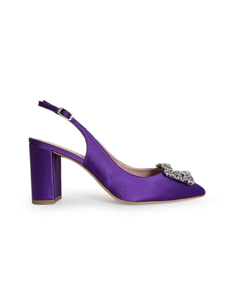 Cinderella Raso Morado 8 cms