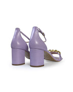 Sandalia cadena 7 cms lavanda