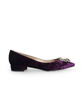 Cinderella plano terciopelo morado