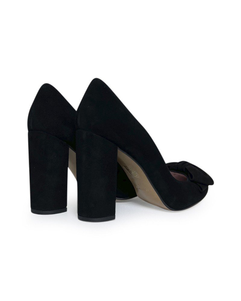 Zapato Audrey Negro 10 cms