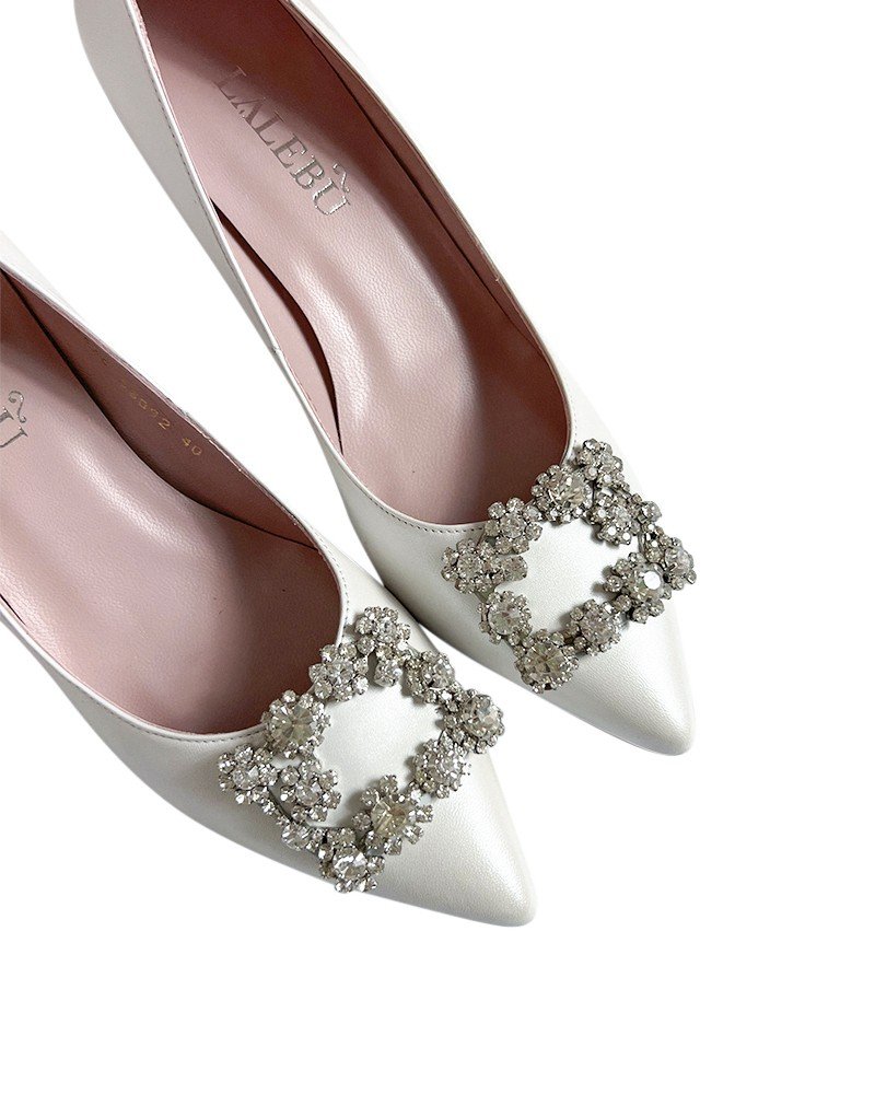 Zapato Cinderella Blanco 10 cms
