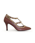 Zapato Tachuelas Terracota 8 cms