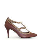 Zapato Tachuelas Terracota 8 cms