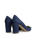 Zapato Cinderella marino 8 cms
