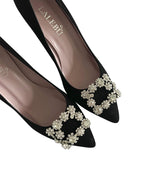Zapato Cinderella Negro 6 cms