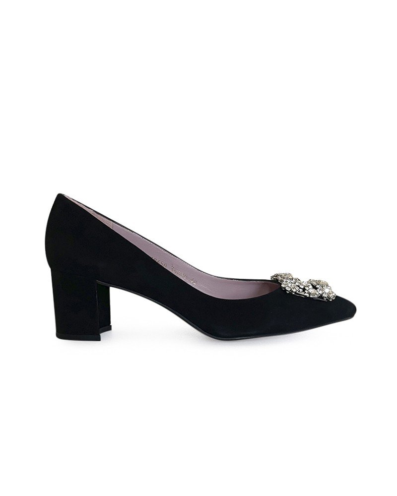 Zapato Cinderella Negro 6 cms