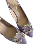 Zapato Cinderella lila Destalonado 8 cms