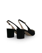 Zapato Cinderella Negro Destalonado 6 cms