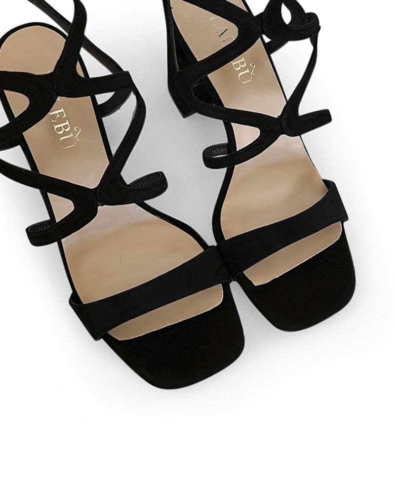 Sandalia Roma Negro 9,5 cms