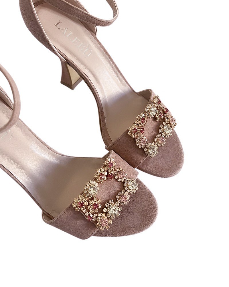 Sandalia Cinderella Nude 10 cms