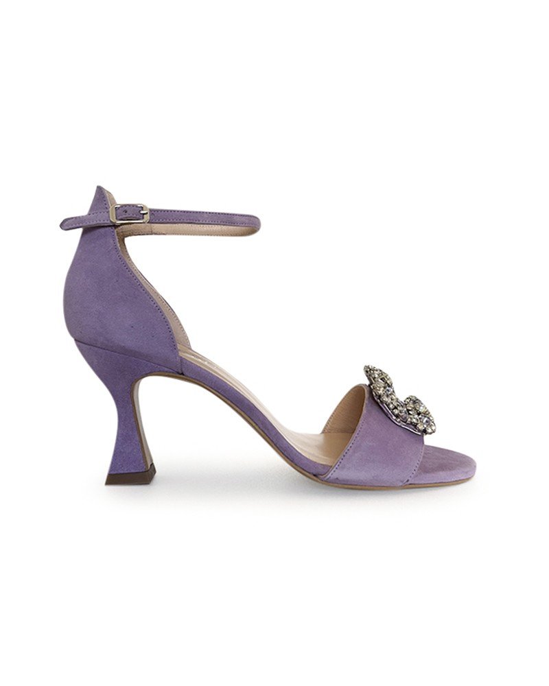 Sandalia Cinderella Lila 8 cms