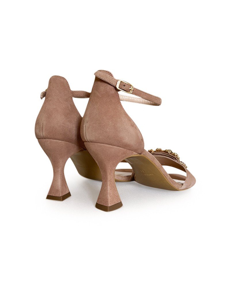 Sandalia Cinderella Nude 8 cms