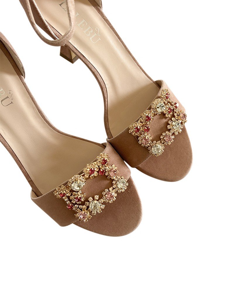 Sandalia Cinderella Nude 8 cms