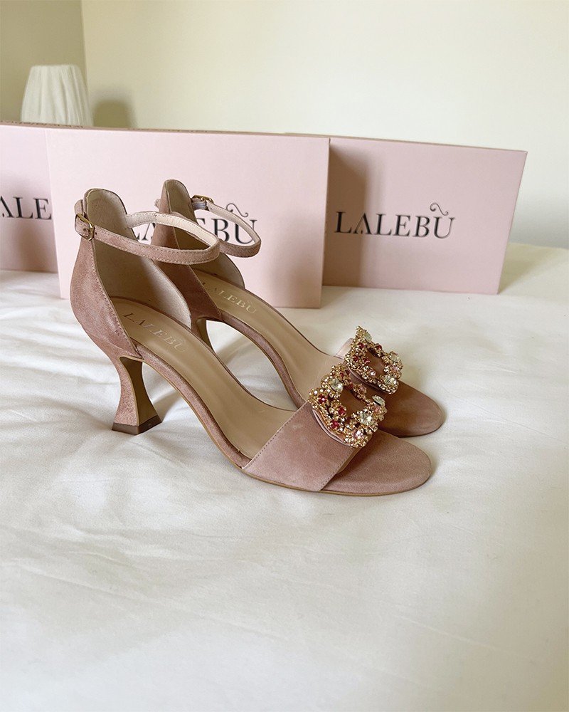 Sandalia Cinderella Nude 8 cms