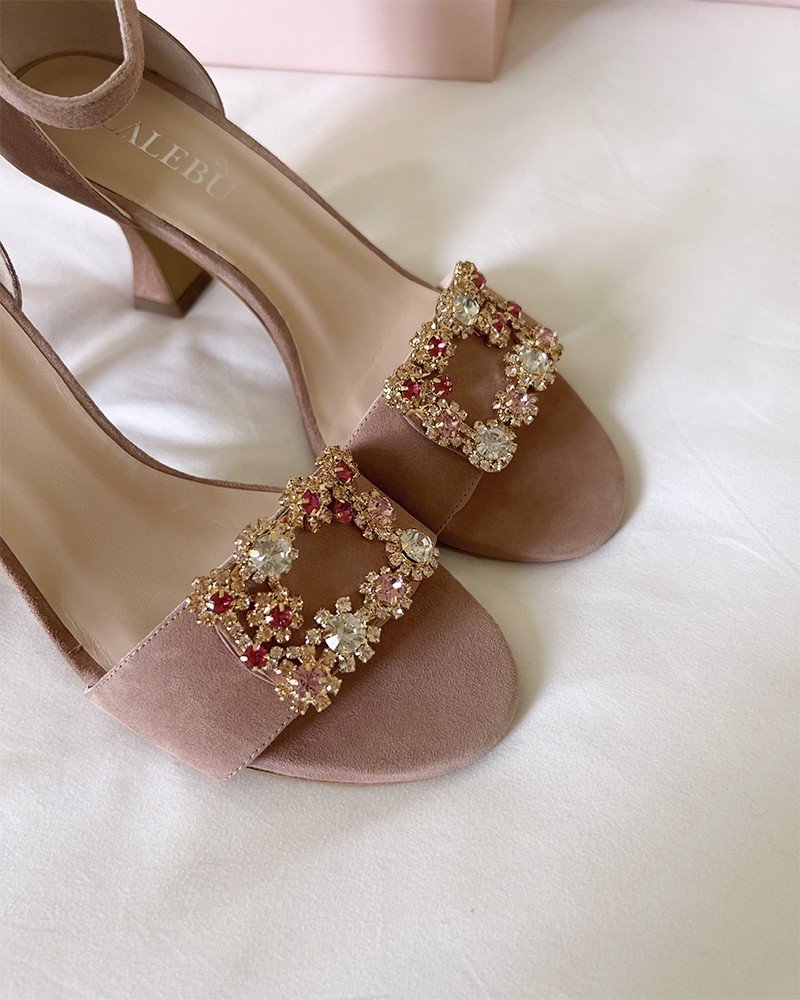 Sandalia Cinderella Nude 8 cms