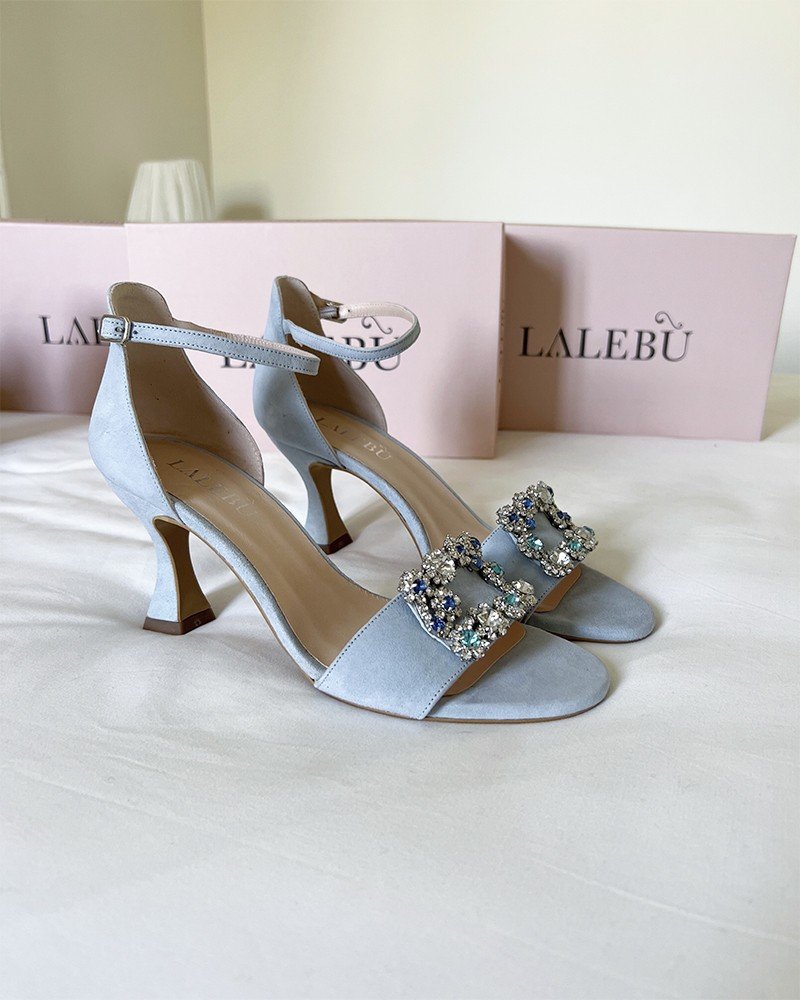 Sandalia Cinderella Negro 8 cms