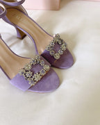 Sandalia Cinderella Lila 8 cms