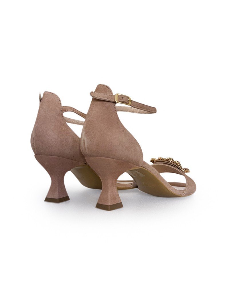 Sandalia Cinderella Nude 6 cms